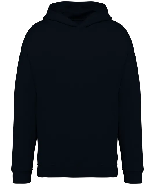 NS408 - Ecologische uniseks oversized sweater met capuchon Black