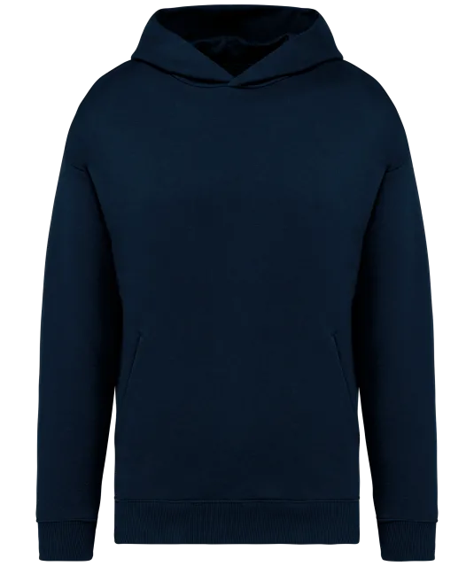 NS408 - Ecologische uniseks oversized sweater met capuchon Navy Blue