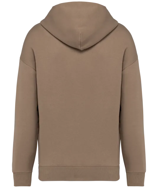 NS408 - Ecologische uniseks oversized sweater met capuchon Driftwood