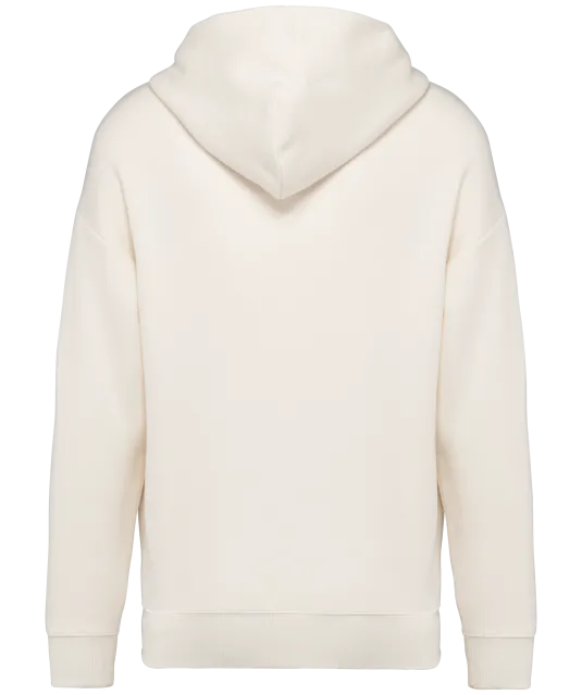 NS408 - Ecologische uniseks oversized sweater met capuchon Ivory