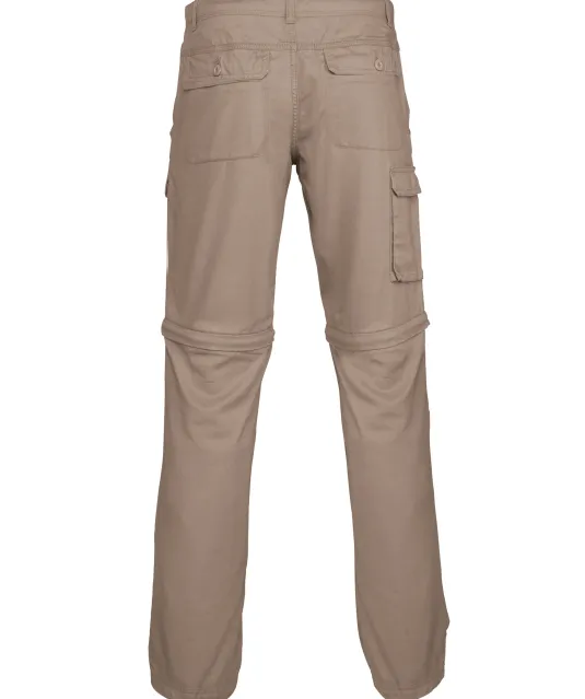 K785 - Heren 2-in-1 broek met meerdere zakken Dark Beige