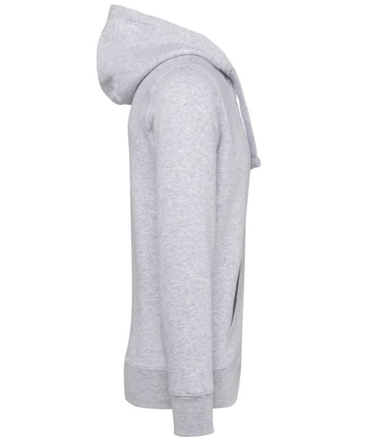 K454 - Hooded Sweater Met Rits Ash Heather