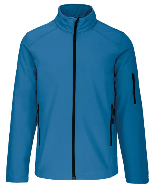 K401 - Softshell jas Aqua Blue