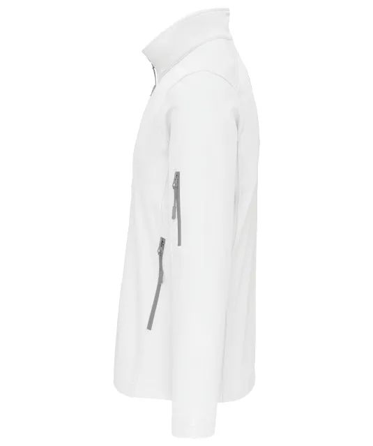 K401 - Softshell jas White