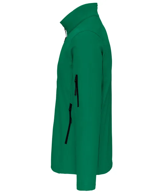 K401 - Softshell jas Kelly Green