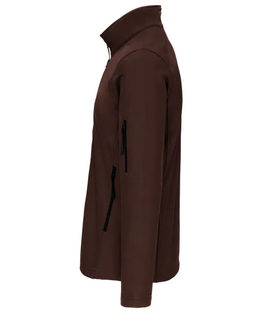 K401 - Softshell jas Chocolate