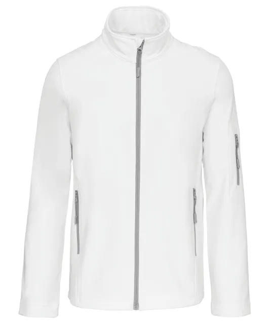 K401 - Softshell jas White