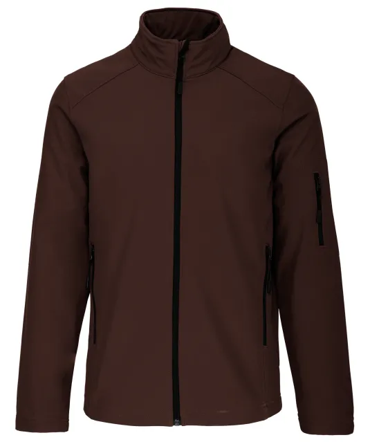 K401 - Softshell jas Chocolate