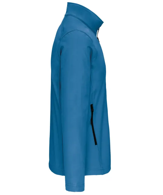 K402 - Kindersoftshelljas Aqua Blue