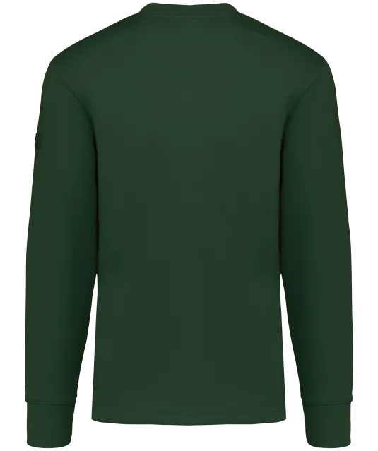WK4001 - Sweater ingezette mouwen Forest Green