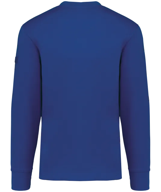 WK4001 - Sweater ingezette mouwen Royal Blue