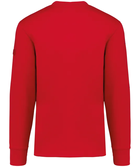 WK4001 - Sweater ingezette mouwen Red