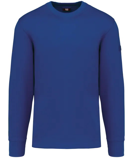 WK4001 - Sweater ingezette mouwen Royal Blue