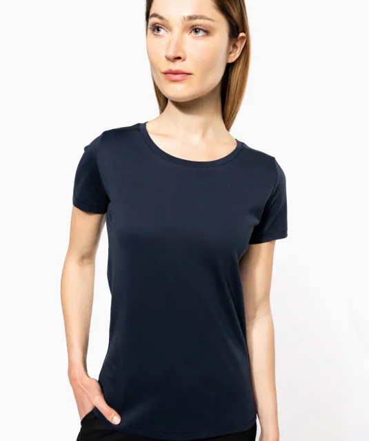 K3001 - Dames-t-shirt Supima® ronde hals korte mouwen Black
