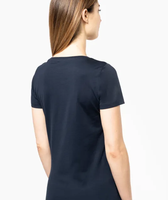 K3001 - Dames-t-shirt Supima® ronde hals korte mouwen Black