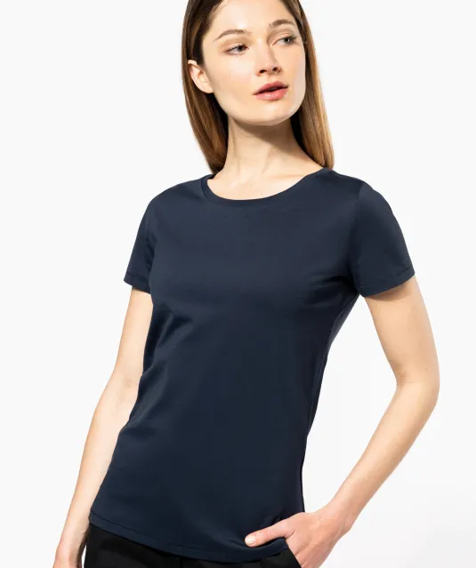K3001 - Dames-t-shirt Supima® ronde hals korte mouwen Black