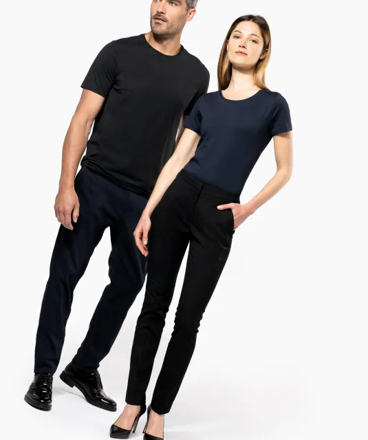 K3001 - Dames-t-shirt Supima® ronde hals korte mouwen Black