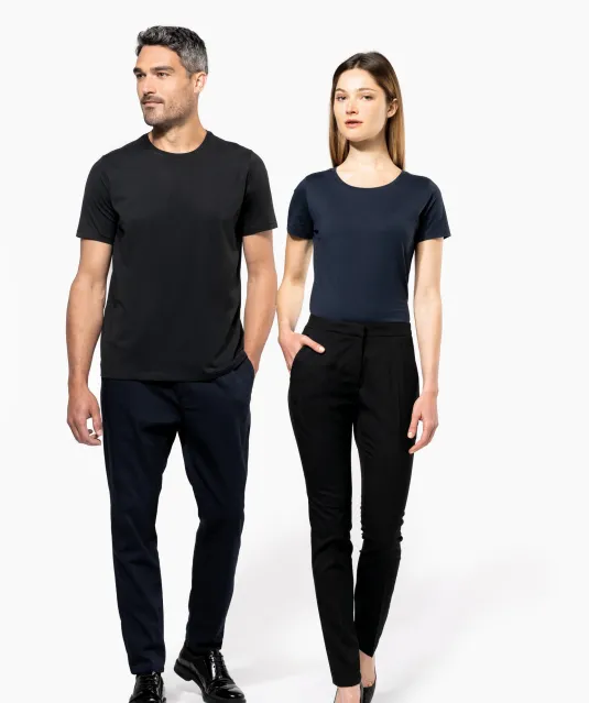 K3001 - Dames-t-shirt Supima® ronde hals korte mouwen Black