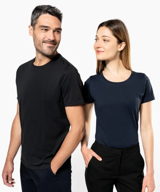 K3001 - Dames-t-shirt Supima® ronde hals korte mouwen Black