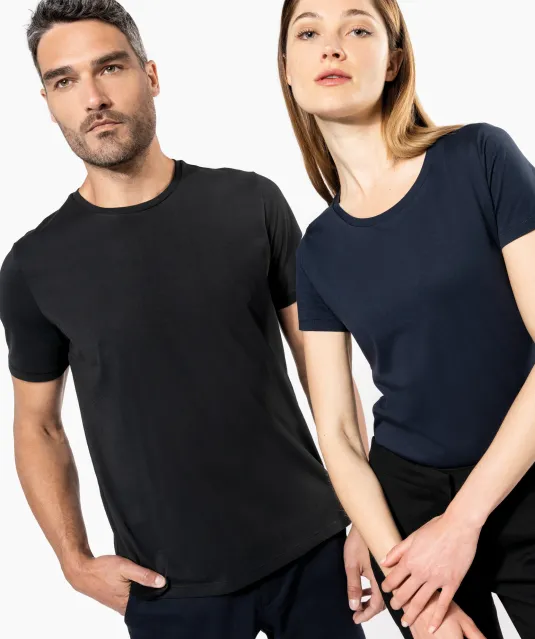 K3001 - Dames-t-shirt Supima® ronde hals korte mouwen Black