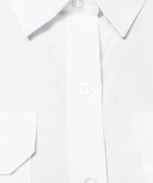 K504 - Damespilootoverhemd korte mouwen White