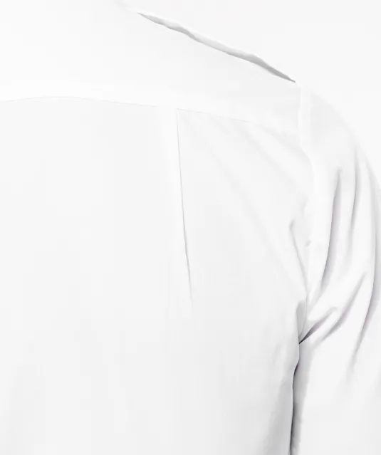 K503 - Herenpilootoverhemd korte mouwen White