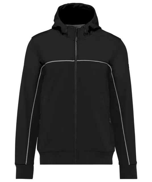 WK450 - 3-laags unisex softshelljas Black