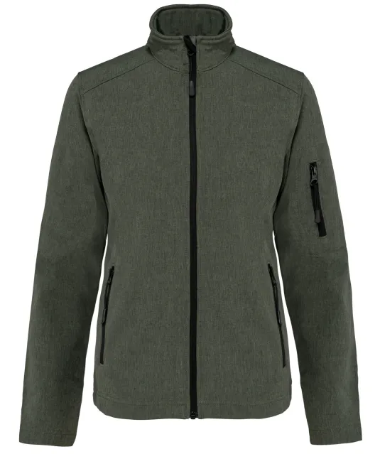 K400 - Dames softshell jas Marl Green