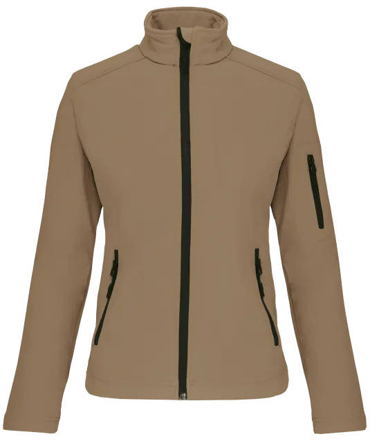 K400 - Dames softshell jas Camel