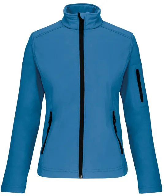 K400 - Dames softshell jas Aqua Blue