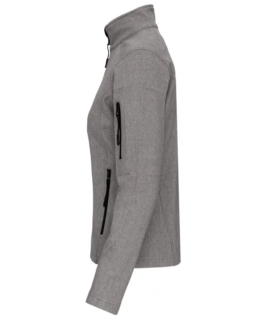 K400 - Dames softshell jas Marl Grey