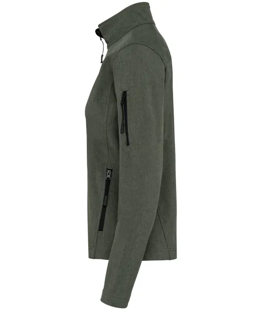 K400 - Dames softshell jas Marl Green