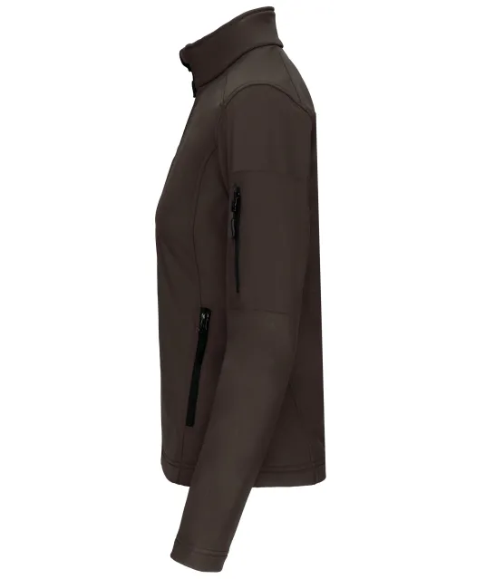 K400 - Dames softshell jas Chocolate