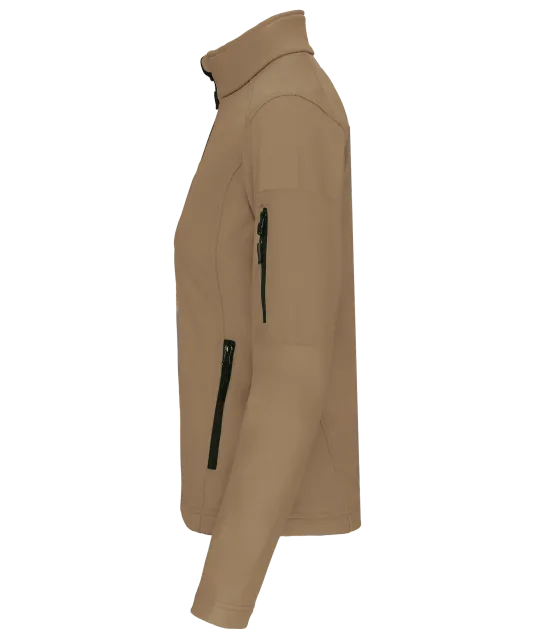 K400 - Dames softshell jas Camel