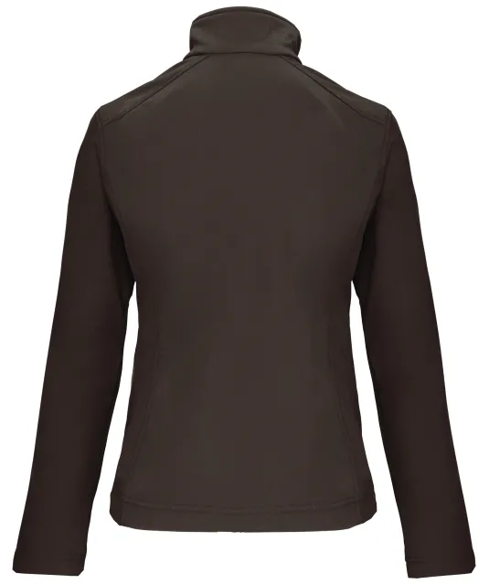 K400 - Dames softshell jas Chocolate