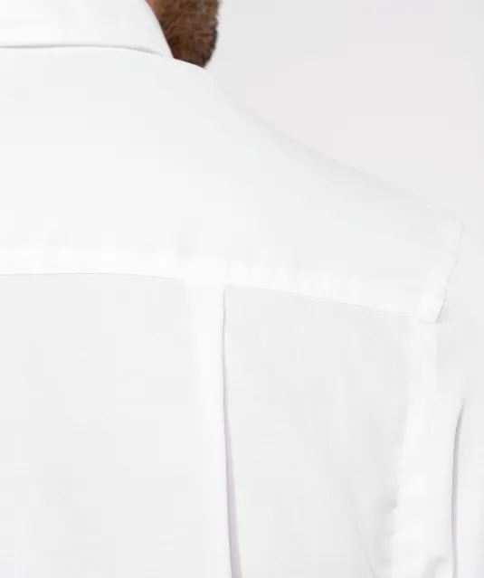 K537 - Heren non-iron overhemd lange mouwen White