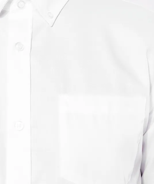 K537 - Heren non-iron overhemd lange mouwen White
