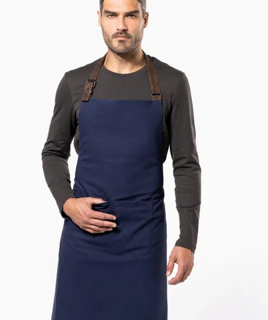 K8003 - Vintage schort Vintage Charcoal