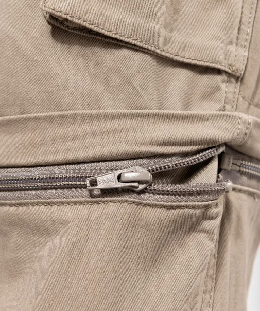 K785 - Heren 2-in-1 broek met meerdere zakken Black