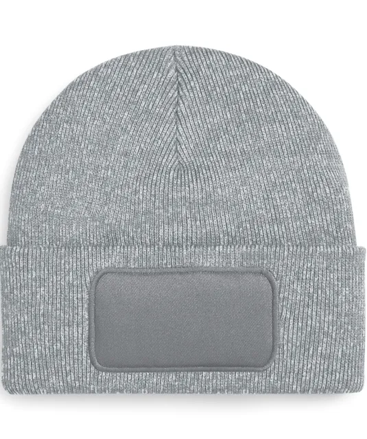 B445 - Original Patch Beanie Heather Grey