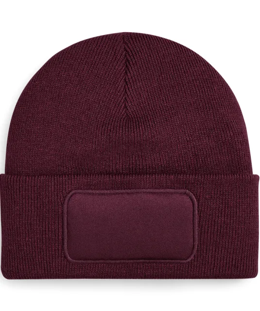 B445 - Original Patch Beanie Burgundy