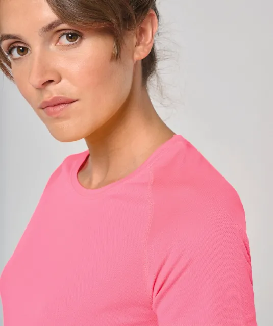 PA439 - Functioneel damessportshirt White
