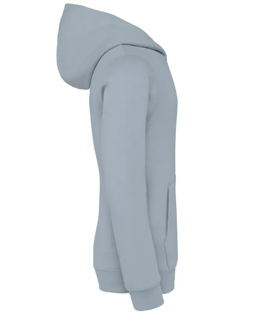 NS404 - Ecologische kindersweater met capuchon Aquamarine
