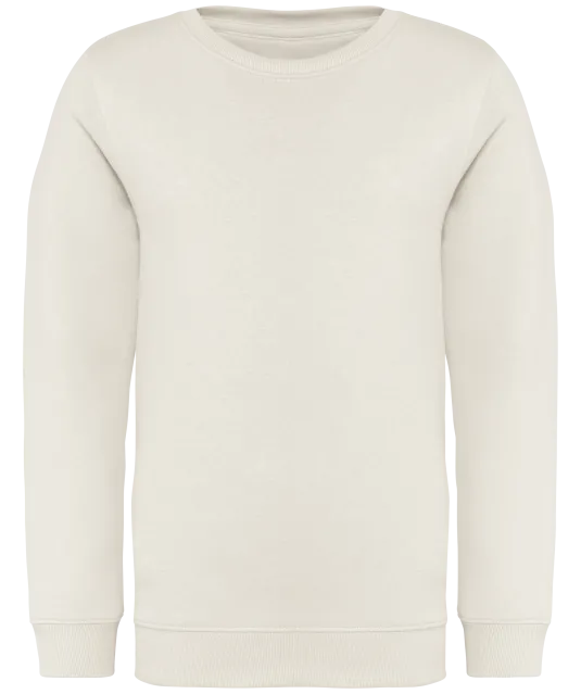 NS403 - Ecologische kindersweater met ronde hals Ivory