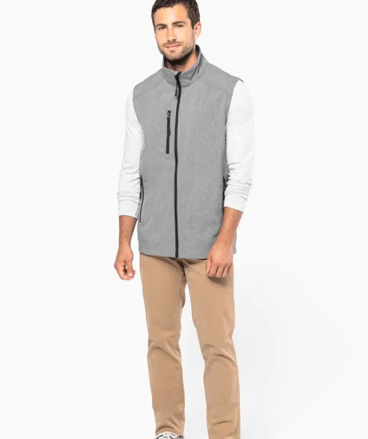 K403 - Softshell bodywarmer Black