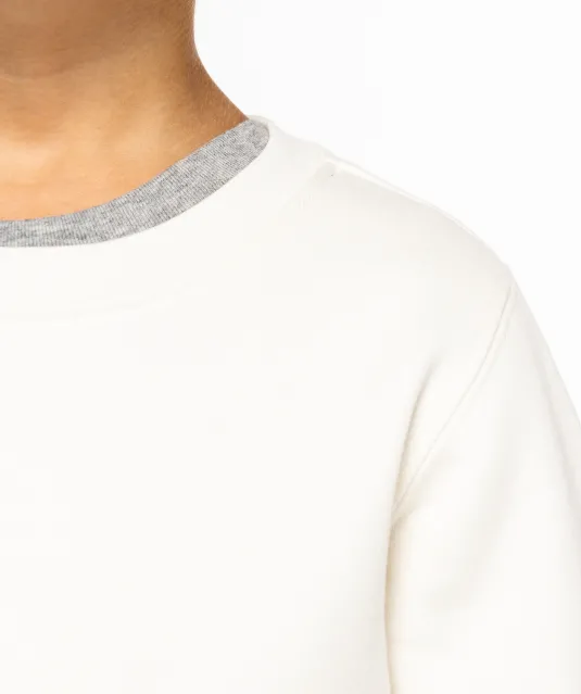 NS403 - Ecologische kindersweater met ronde hals Aquamarine