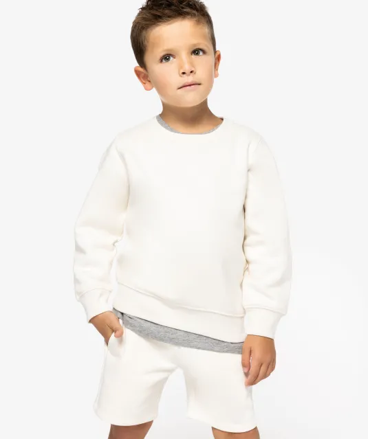 NS403 - Ecologische kindersweater met ronde hals Aquamarine