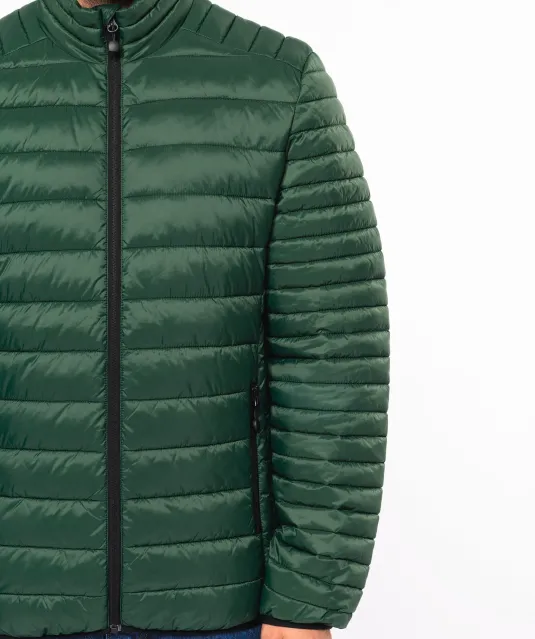 K6120 - Men's lightweight padded jacket Black
