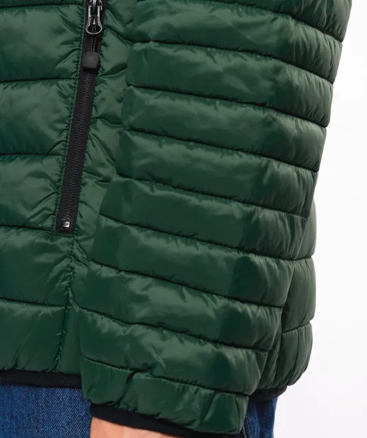 K6120 - Men's lightweight padded jacket Black