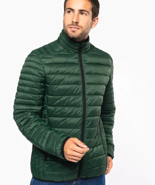K6120 - Men's lightweight padded jacket Black